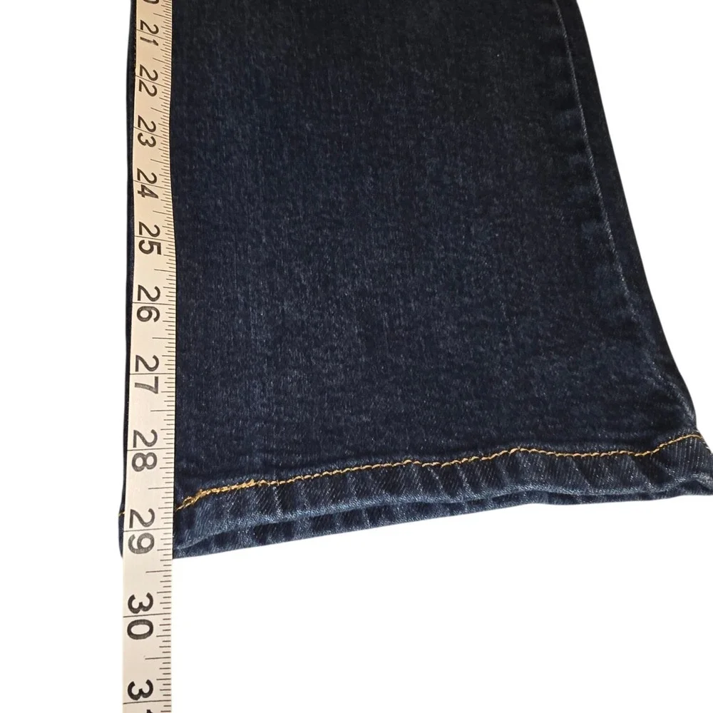 Men's Blue Jeans 38x30 Levi's 514 Regular Fit Straight Leg Blue Levi's Flex - Picture 8 of 8